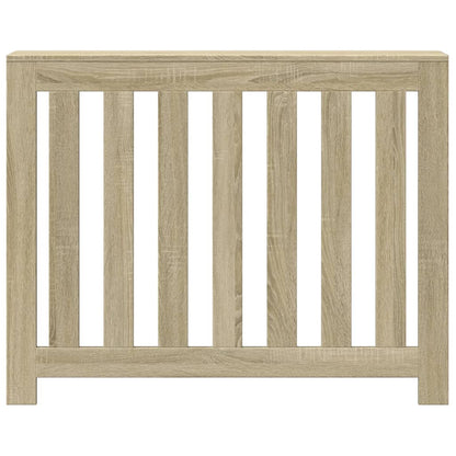 Radiator Cover Sonoma Oak 104x20x82 cm Engineered Wood