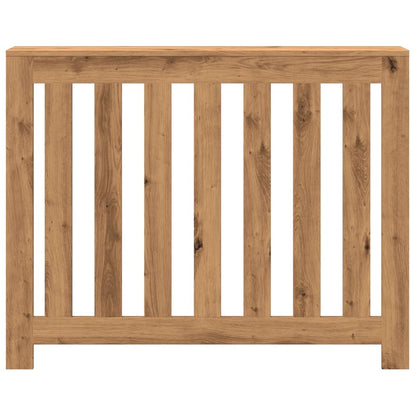 Radiator Cover Artisian Oak 104x20x82 cm Engineered Wood