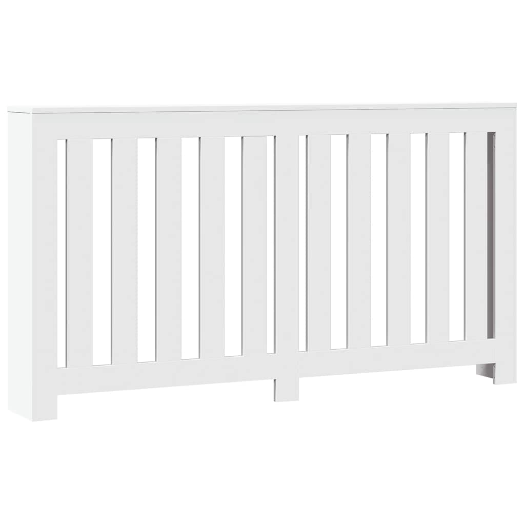 Radiator Cover White 149 x 20 x 82 cm Engineered Wood