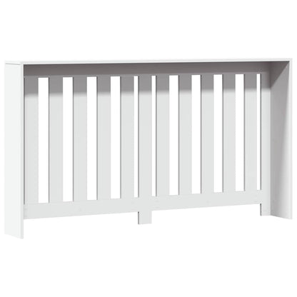 Radiator Cover White 149 x 20 x 82 cm Engineered Wood