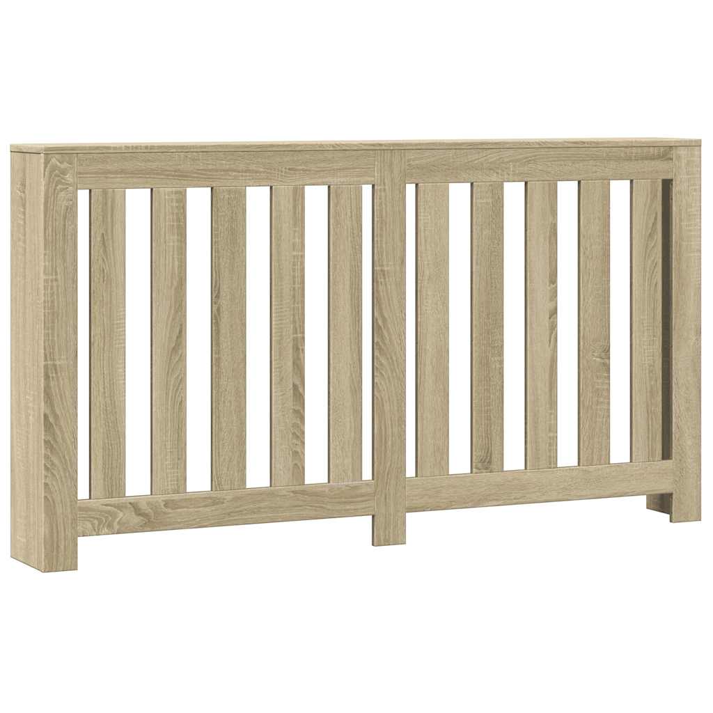 Radiator Cover Sonoma Oak 149 x 20 x 82 cm Engineered Wood