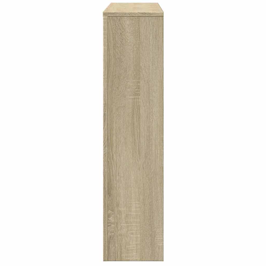 Radiator Cover Sonoma Oak 149 x 20 x 82 cm Engineered Wood