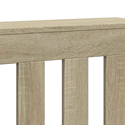 Radiator Cover Sonoma Oak 149 x 20 x 82 cm Engineered Wood