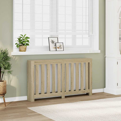 Radiator Cover Sonoma Oak 149 x 20 x 82 cm Engineered Wood