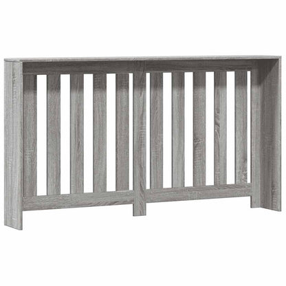 Radiator Cover Grey Sonoma 149 x 20 x 82 cm Engineered Wood