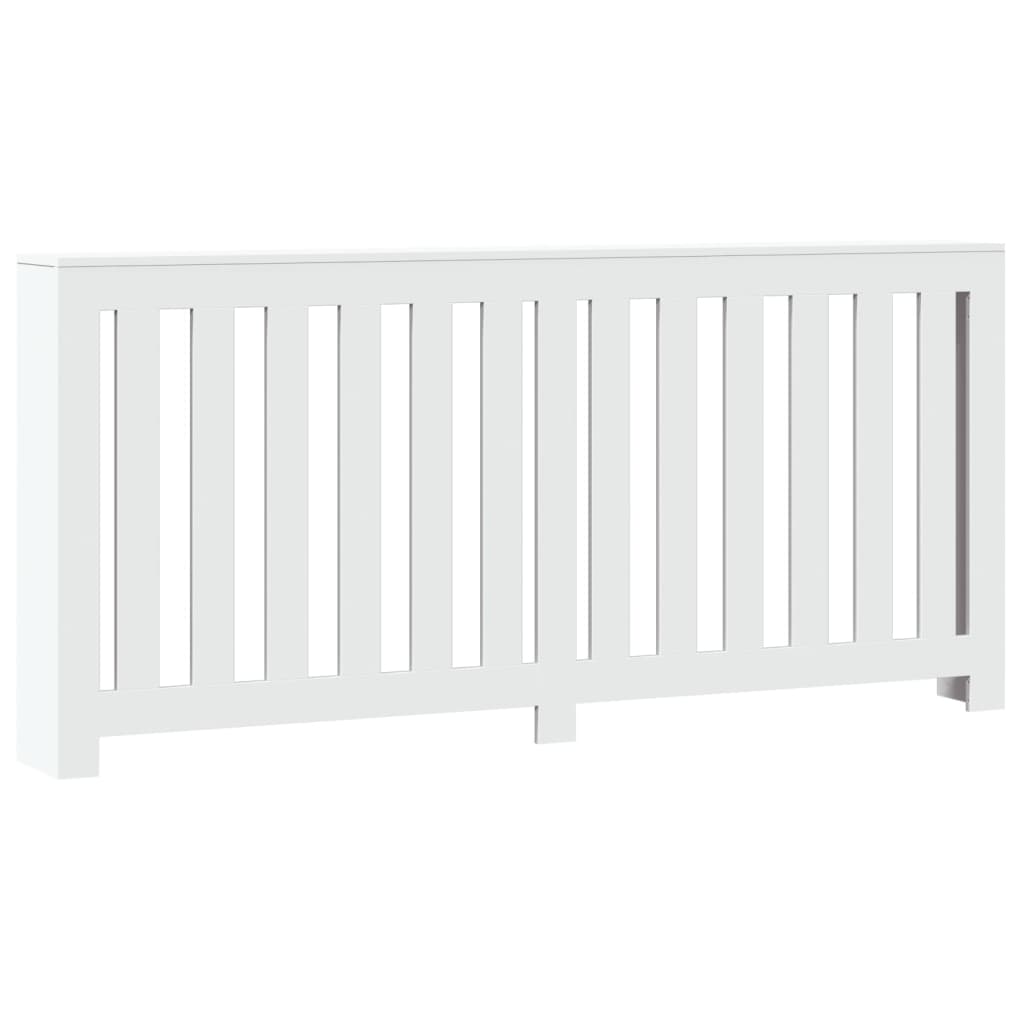 Radiator Cover White 175 x 20 x 82 cm Engineered Wood