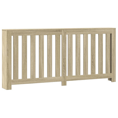 Radiator Cover Sonoma Oak 175 x 20 x 82 cm Engineered Wood