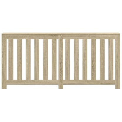 Radiator Cover Sonoma Oak 175 x 20 x 82 cm Engineered Wood