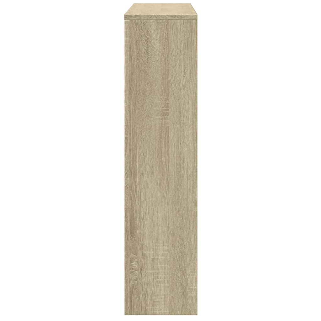 Radiator Cover Sonoma Oak 175 x 20 x 82 cm Engineered Wood