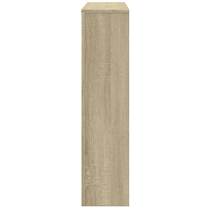 Radiator Cover Sonoma Oak 175 x 20 x 82 cm Engineered Wood