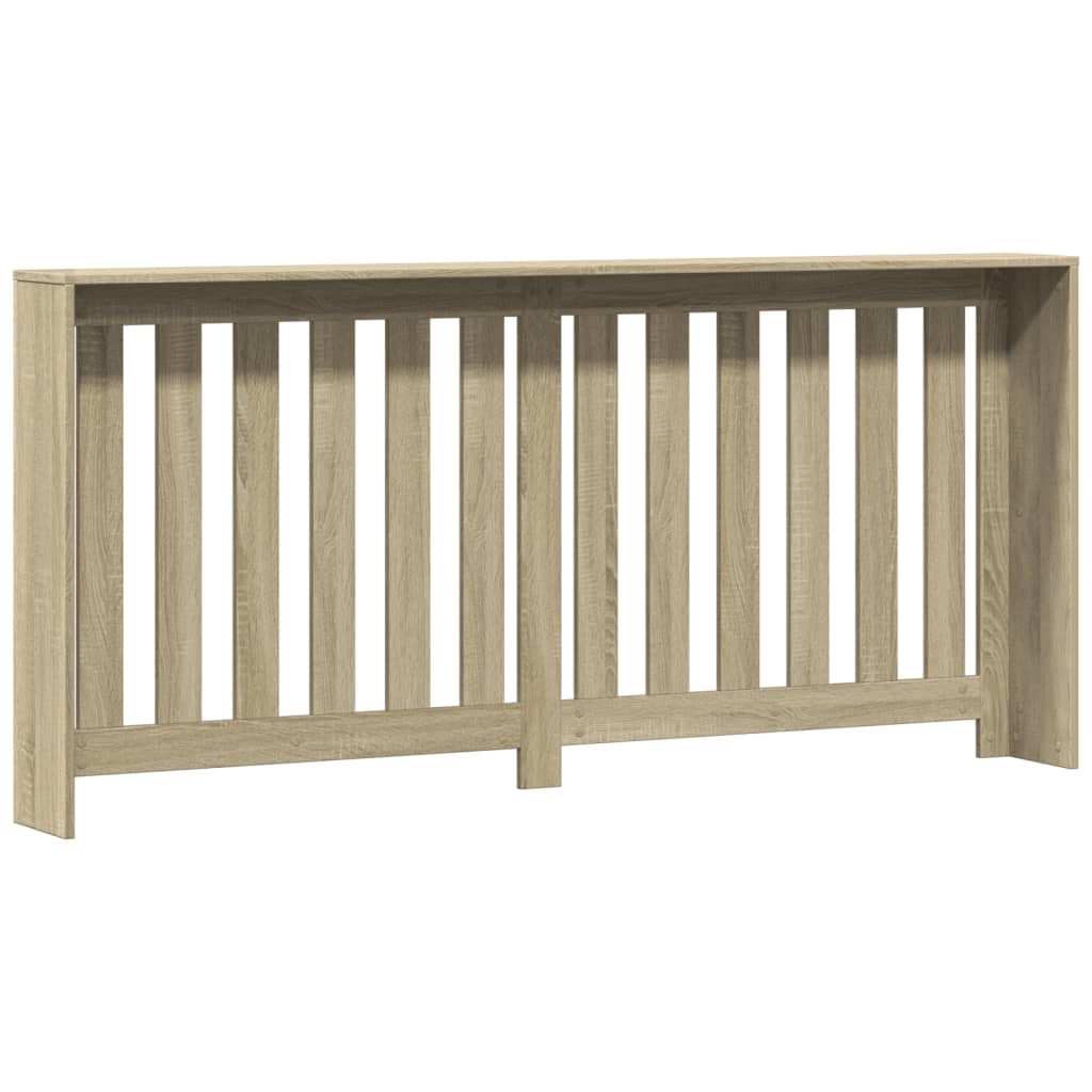 Radiator Cover Sonoma Oak 175 x 20 x 82 cm Engineered Wood