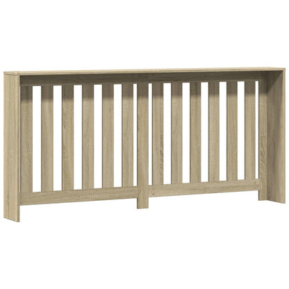 Radiator Cover Sonoma Oak 175 x 20 x 82 cm Engineered Wood