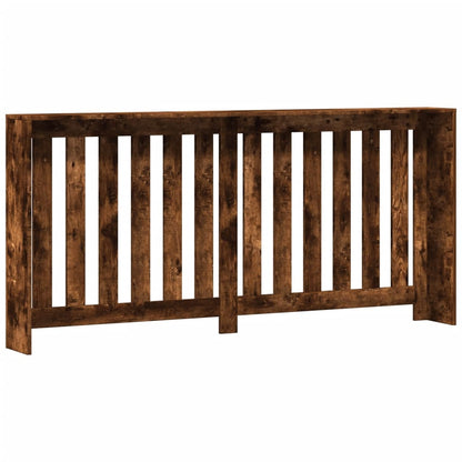 Radiator Cover Smoked Oak 175 x 20 x 82 cm Engineered Wood