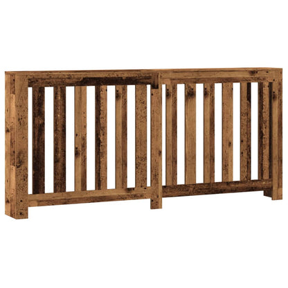 Radiator Cover Old Wood 175x20x82 cm Engineered Wood