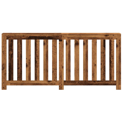 Radiator Cover Old Wood 175x20x82 cm Engineered Wood