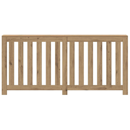 Radiator Cover Artisian Oak 175x20x82 cm Engineered Wood