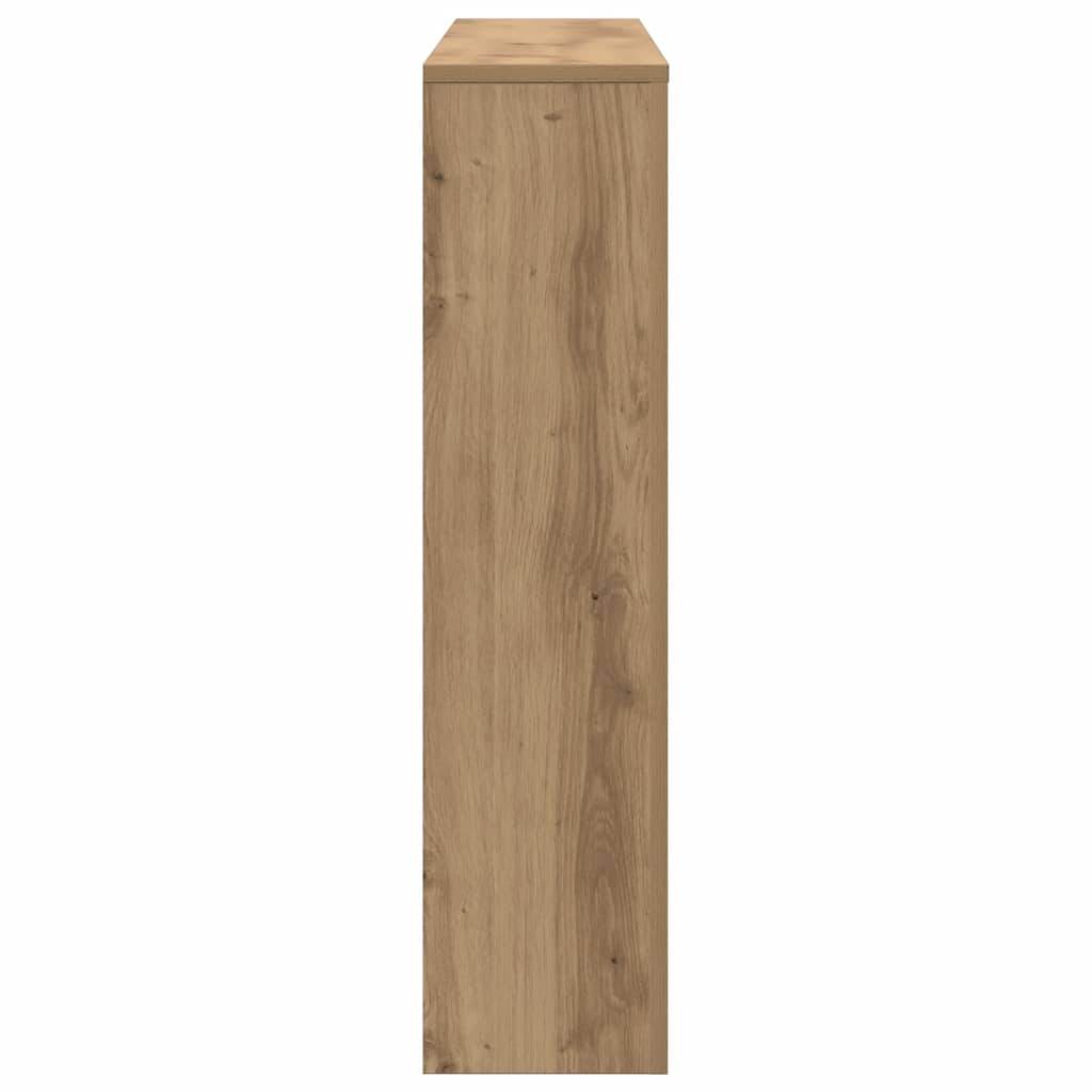 Radiator Cover Artisian Oak 175x20x82 cm Engineered Wood