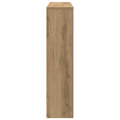 Radiator Cover Artisian Oak 175x20x82 cm Engineered Wood