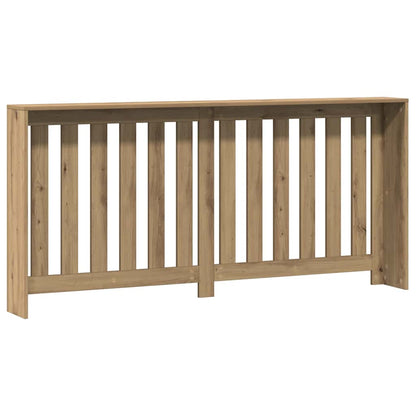 Radiator Cover Artisian Oak 175x20x82 cm Engineered Wood