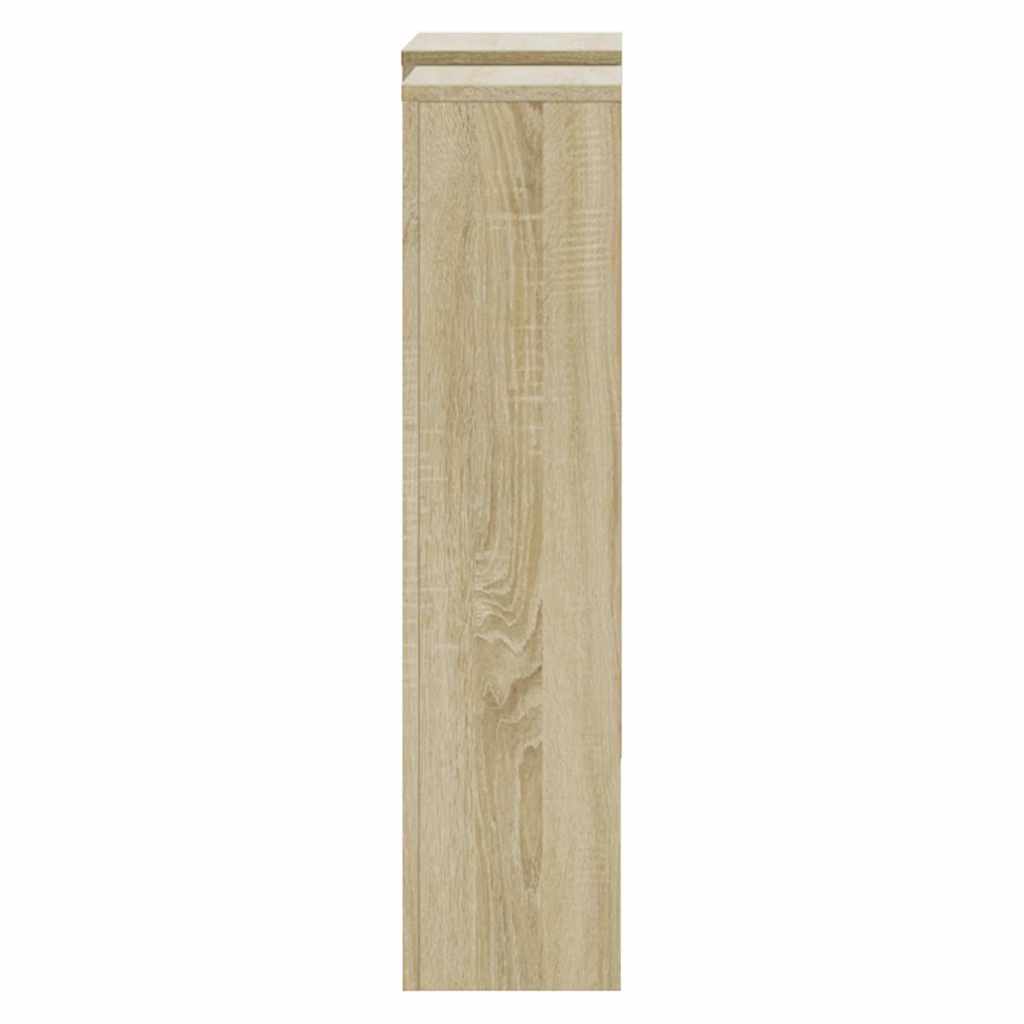 Radiator Cover Sonoma Oak 205 x 21.5 x 83.5 cm Engineered Wood
