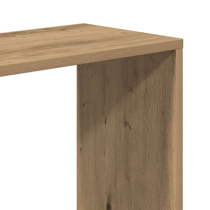 Bookcase 5-Tier Artisian Oak 80.5x23.5x162.5 cm Engineered Wood