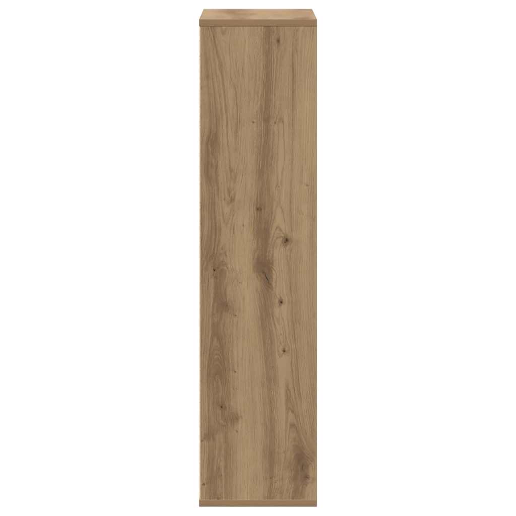 Bookcase Artisian Oak 50x25x105 cm Engineered Wood