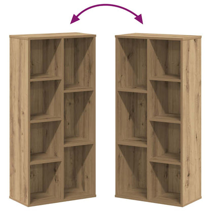 Bookcase Artisian Oak 50x25x105 cm Engineered Wood