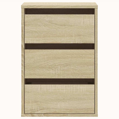 Corner Chest of Drawers Sonoma Oak 40x41x58 cm Engineered Wood