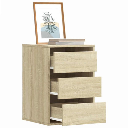 Corner Chest of Drawers Sonoma Oak 40x41x58 cm Engineered Wood