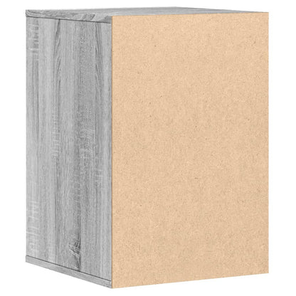 Corner Chest of Drawers Grey Sonoma 40x41x58 cm Engineered Wood