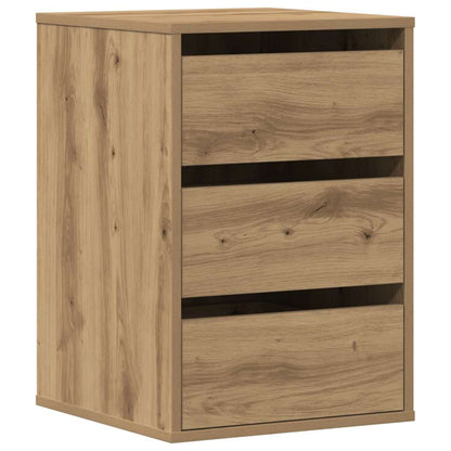 Corner Chest of Drawers Artisian Oak 40x41x58 cm Engineered Wood