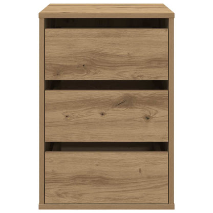 Corner Chest of Drawers Artisian Oak 40x41x58 cm Engineered Wood