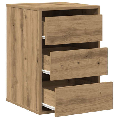 Corner Chest of Drawers Artisian Oak 40x41x58 cm Engineered Wood