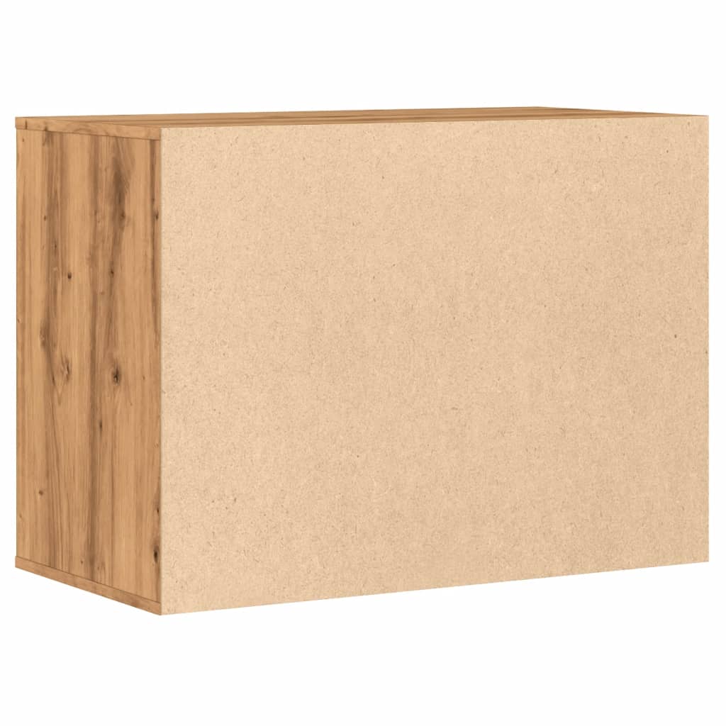 Corner Chest of Drawers Artisian Oak 80x41x58 cm Engineered Wood