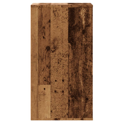 Corner Chest of Drawers Old Wood 40x41x76 cm Engineered Wood