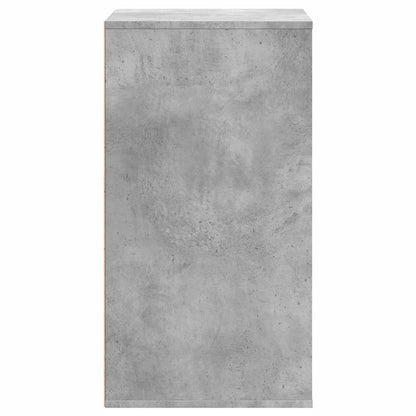 Corner Chest of Drawers Concrete Grey 60x41x76 cm Engineered Wood
