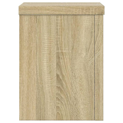 Plant Stands 2 pcs Sonoma Oak 15x15x20 cm Engineered Wood