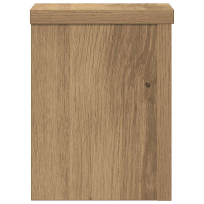 Plant Stands 2 pcs Artisan Oak 15x15x20 cm Engineered Wood