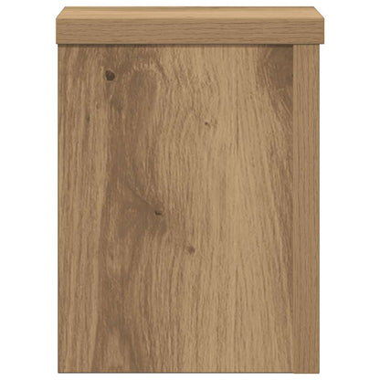Plant Stands 2 pcs Artisan Oak 15x15x20 cm Engineered Wood