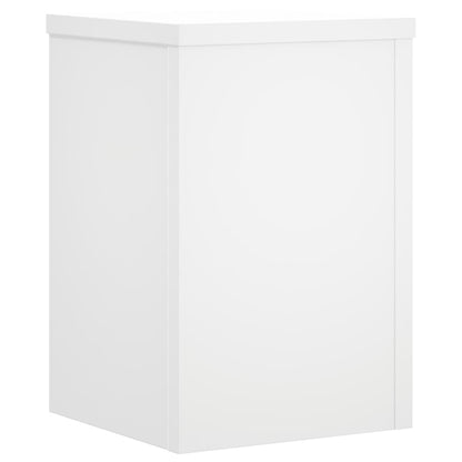 Plant Stand 2 pcs White 20 x 20 x 30 cm Engineered Wood