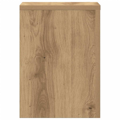 Plant Stands 2 pcs Artisan Oak 25x25x35 cm Engineered Wood