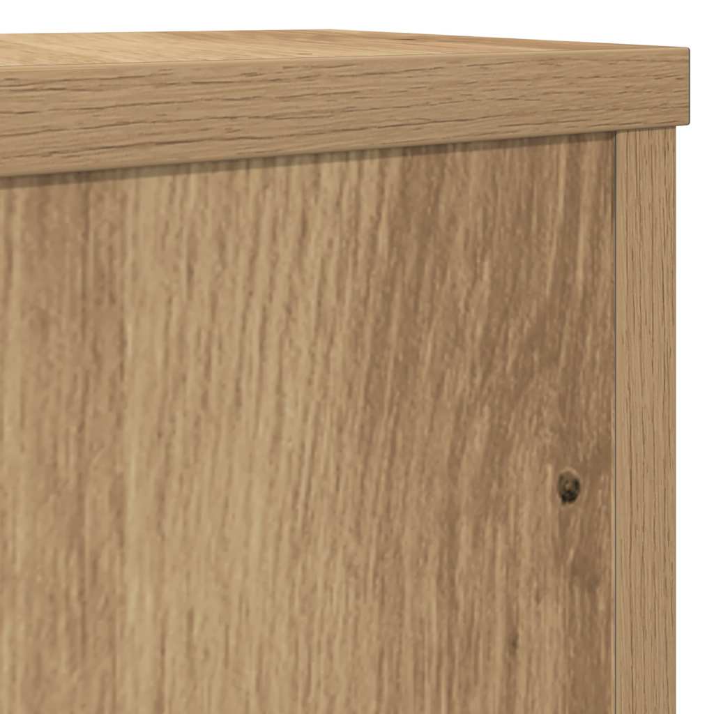 Plant Stands 2 pcs Artisan Oak 25x25x35 cm Engineered Wood