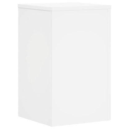 Plant Stands 2 pcs White 30x30x50 cm Engineered wood