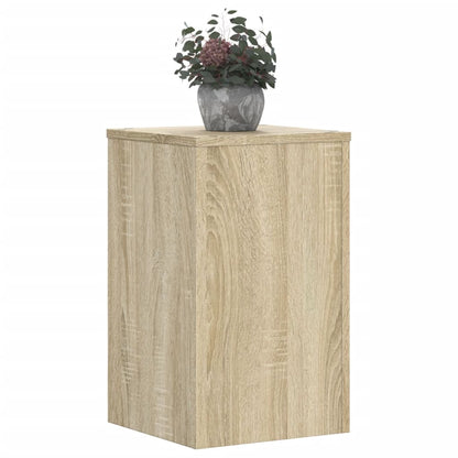 Plant Stand 2 pcs Sonoma Oak 30 x 30 x 50 cm Engineered Wood
