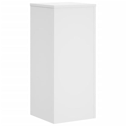 Plant Stand 2 pcs White 30 x 30 x 70 cm Engineered Wood