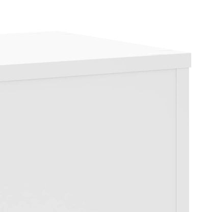 Plant Stand 2 pcs White 30 x 30 x 70 cm Engineered Wood