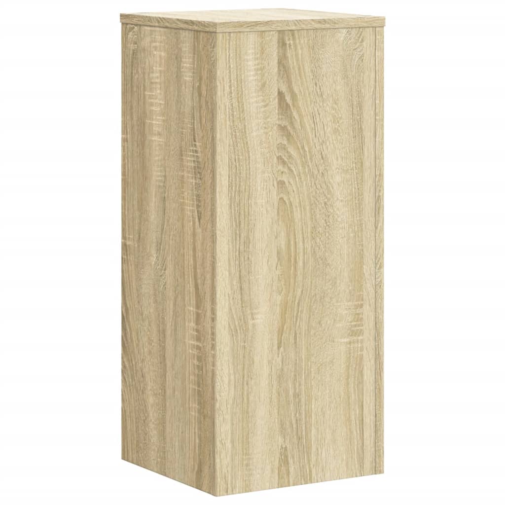 Plant Stand 2 pcs Sonoma Oak 30 x 30 x 70 cm Engineered Wood