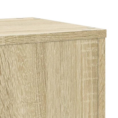 Plant Stand 2 pcs Sonoma Oak 30 x 30 x 70 cm Engineered Wood