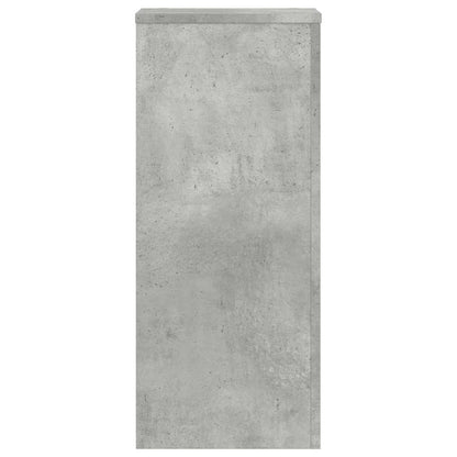 Plant Stand 2 pcs Concrete Grey 30 x 30 x 70 cm Engineered Wood