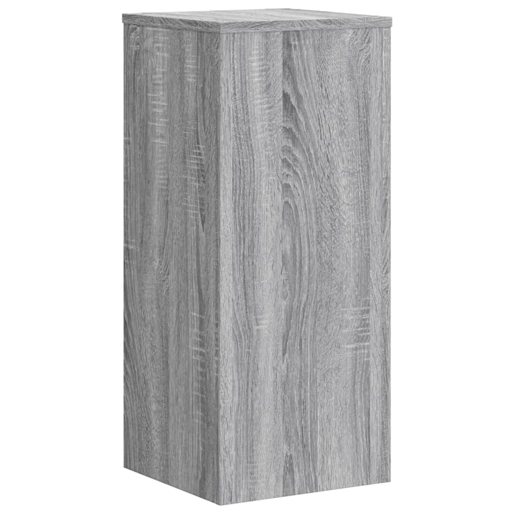 Plant Stand 2 pcs Grey Sonoma 30 x 30 x 70 cm Engineered Wood